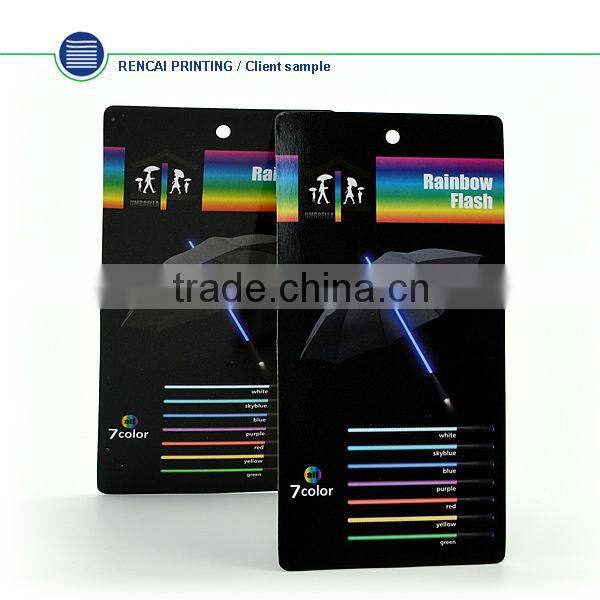 Best price and high quality profeesional custom paper hang tag