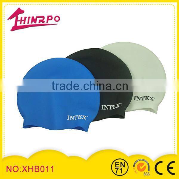Silicone Material Custom printed swimming caps silicon swimming cap