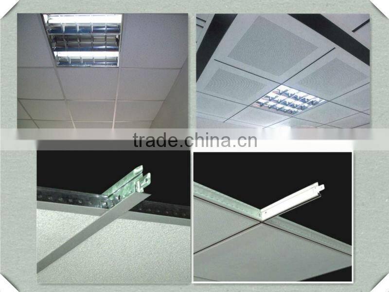 Support Suspended Ceiling System Ceiling Grid Tee Bar