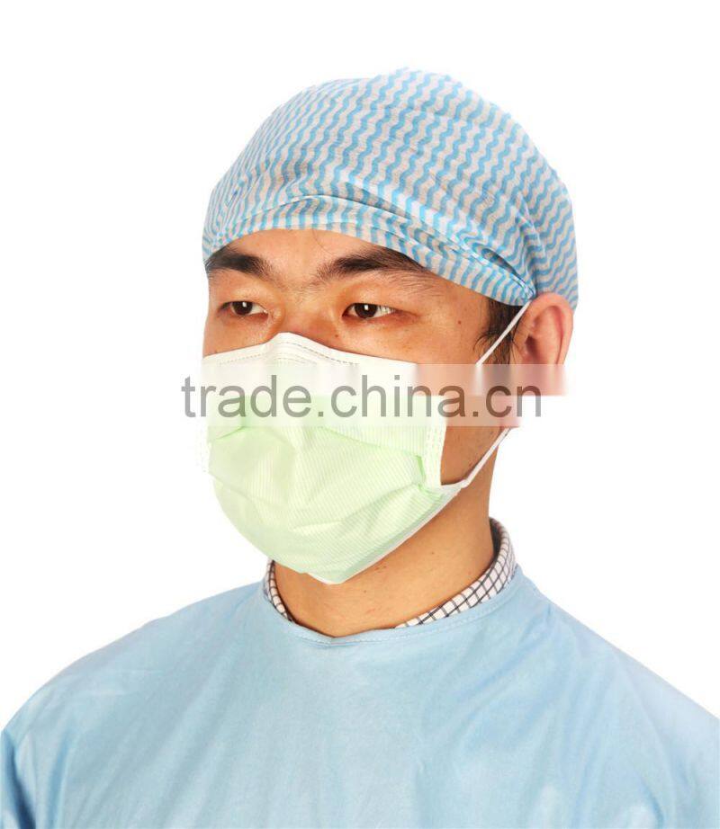 High breathable spunlace doctors cap
