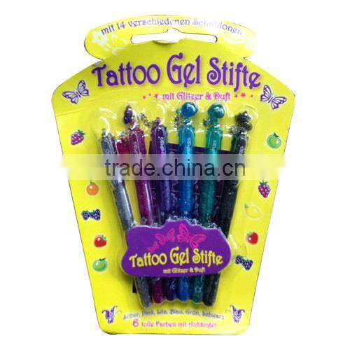 6PCS Tattoo Gel Pens