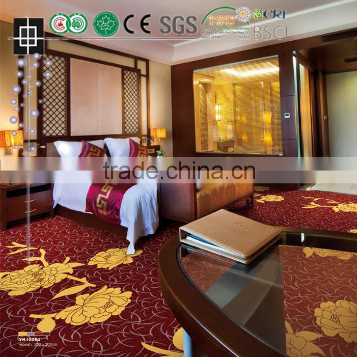 All kinds of hotel carpet luxury banquet hall super quality nylon printing carpet