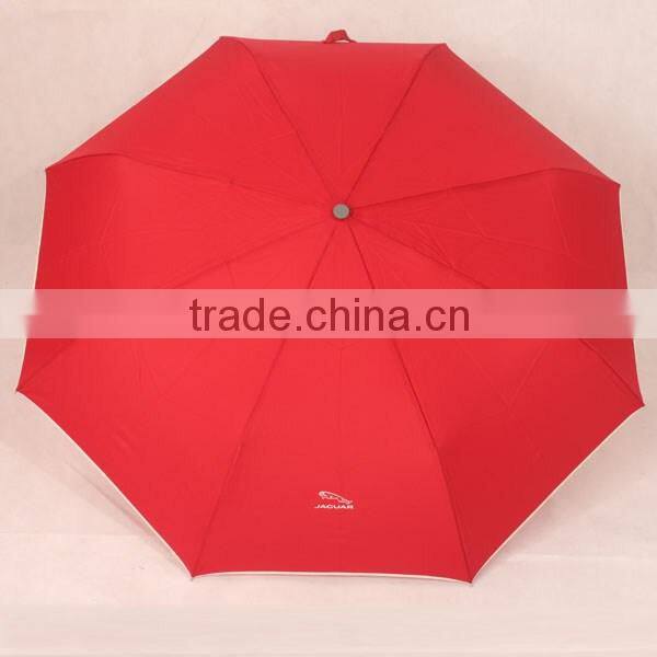 good quality windproof 3 folding auto umbrella