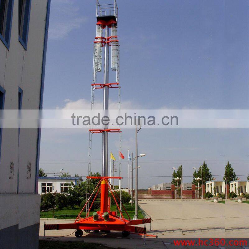 mobile telescopic cylinder aerial work platform lift