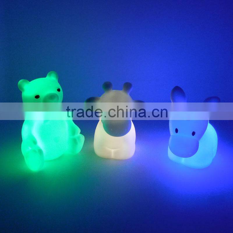 Plastic Honey Bear Plastic Electronic Toys Pvc Vinyl Wild Animal Toy