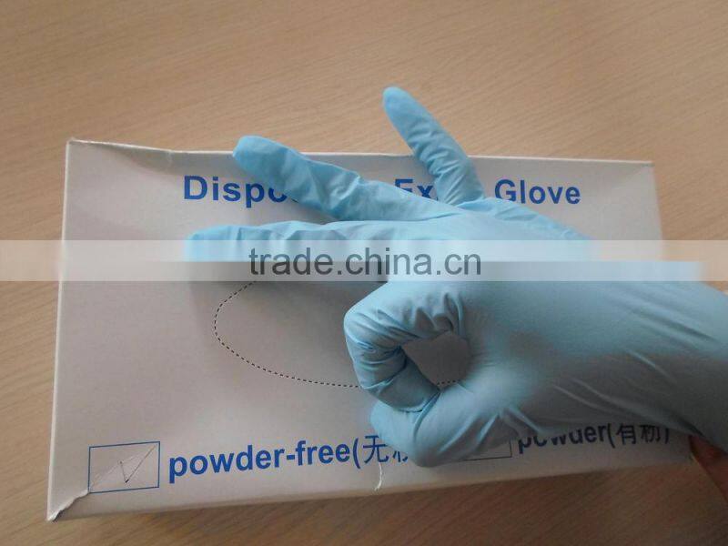 popular blue nitrile gloves