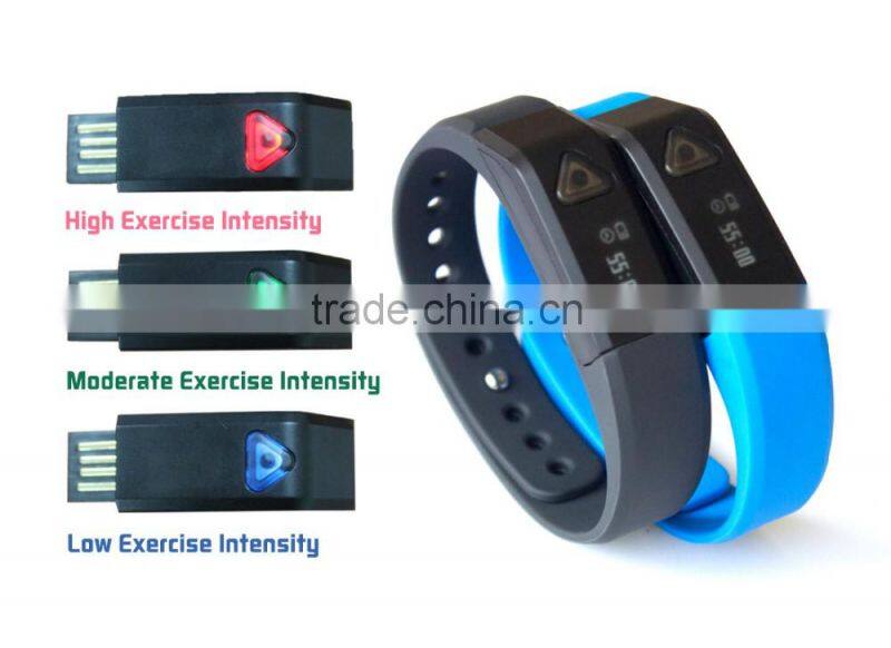 2016 Top Sale Bodybuilding and Fitness Pedometer Tracker & Sleep analysis Smart Bracelet