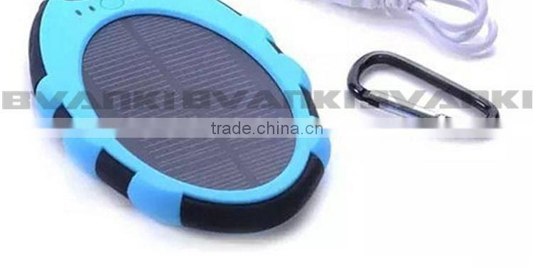 2016 new technology Best Selling Solar Mobile Charger Solar Power Bank Handy Waterproof 50000mah