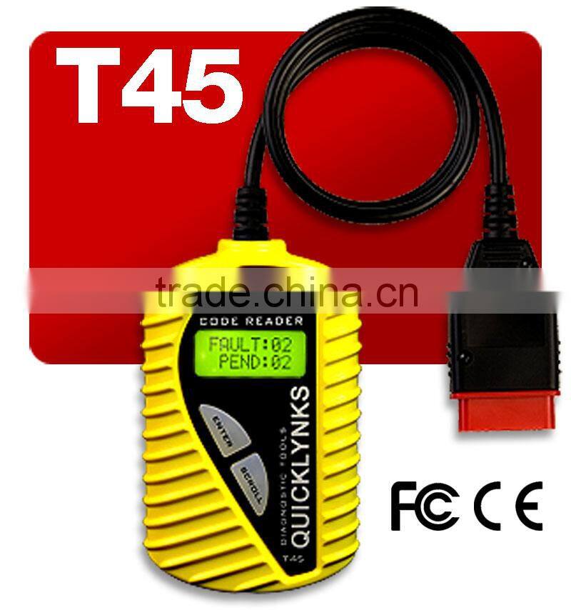 professional universal auto diagnostic tool software for laptop T45