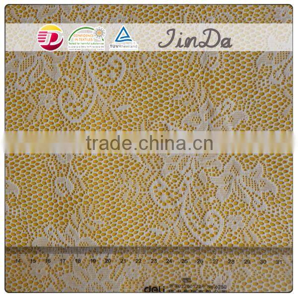 Best quality hot sale nylon stretch lace with cheap price