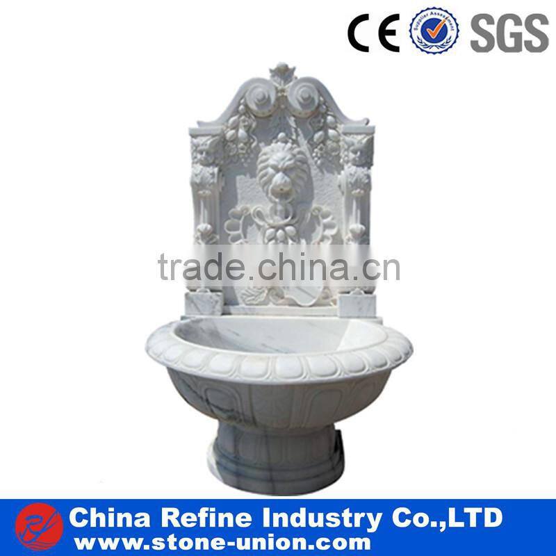 outdoor angel water fountain