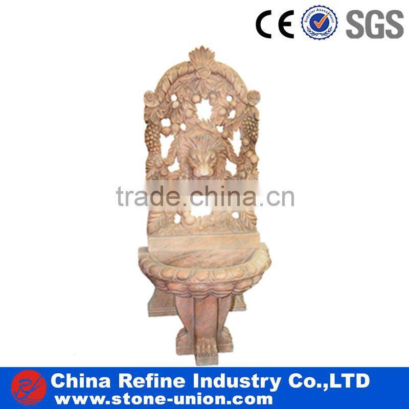 outdoor angel water fountain