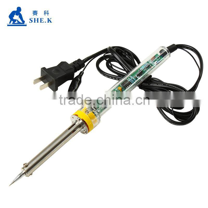 Constant temperature adjustable inside heat core electric iron