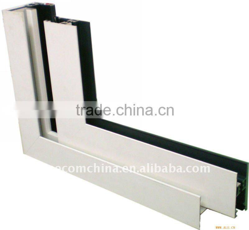 Different Colors Wood Grain Aluminium Profile for Windows and door