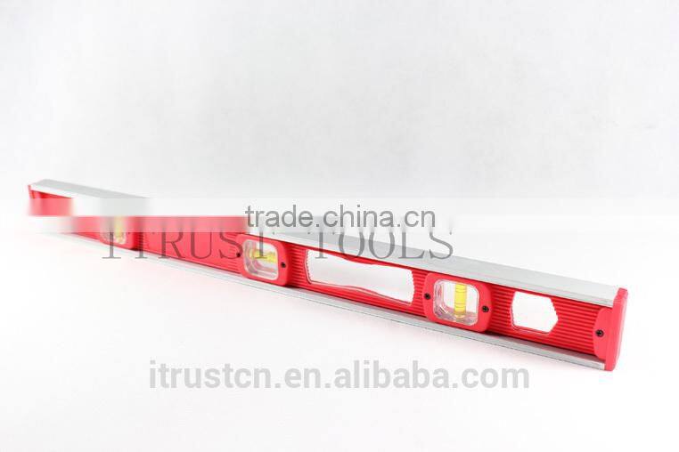 Plastic andAluminium Spirit level with Magnetic 3 level bubble MT2014