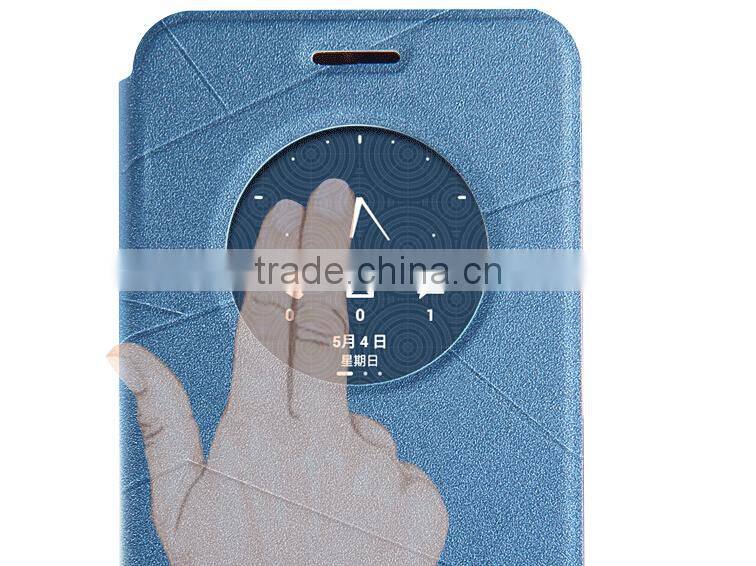 2015 New arrival wake up function back cover mobile phone case for asus zenfone 2,for asus zenfone 2 case