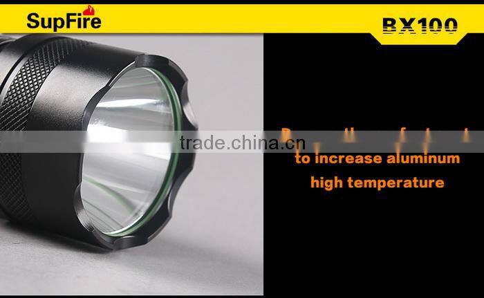 10W Brightness Industrial Torch With 3X18650 Battery
