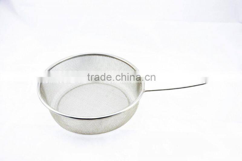 Stainless steel mesh filter strainer colander