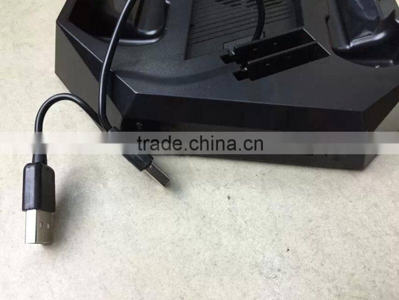 2015 newest arrival 10 in 1super charging dock for PS4 multifunction console charging stand +USB HUB+Cooling fan