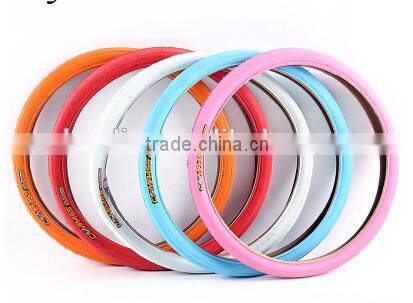 colorful 20*1.35 inch bicycle tire for 20 inch fixed gear bicycle