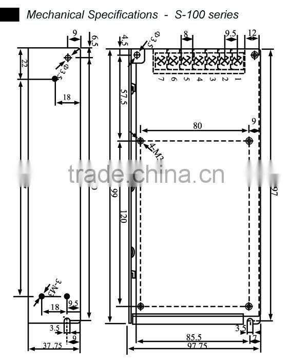 factory direct 12v 100w power supply led driver wholesale