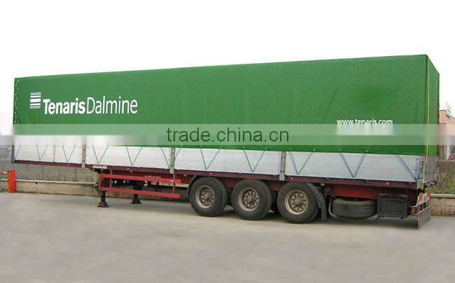 truck cover blue PVC coated tarpaulin for tent, truck cover, construction membrane, inflatable