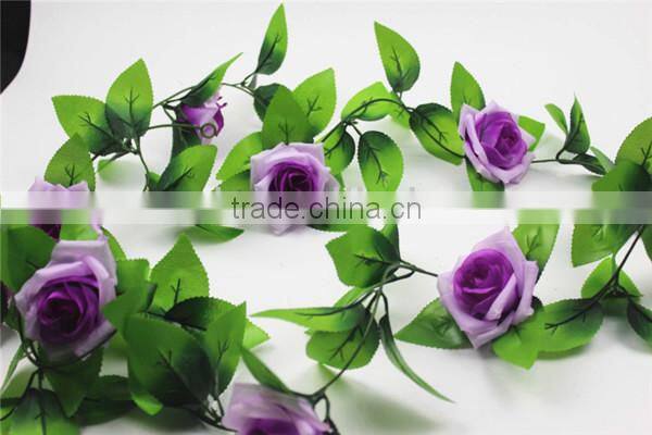 Beautiful artificial Rose wreath in different colors for Wedding decor