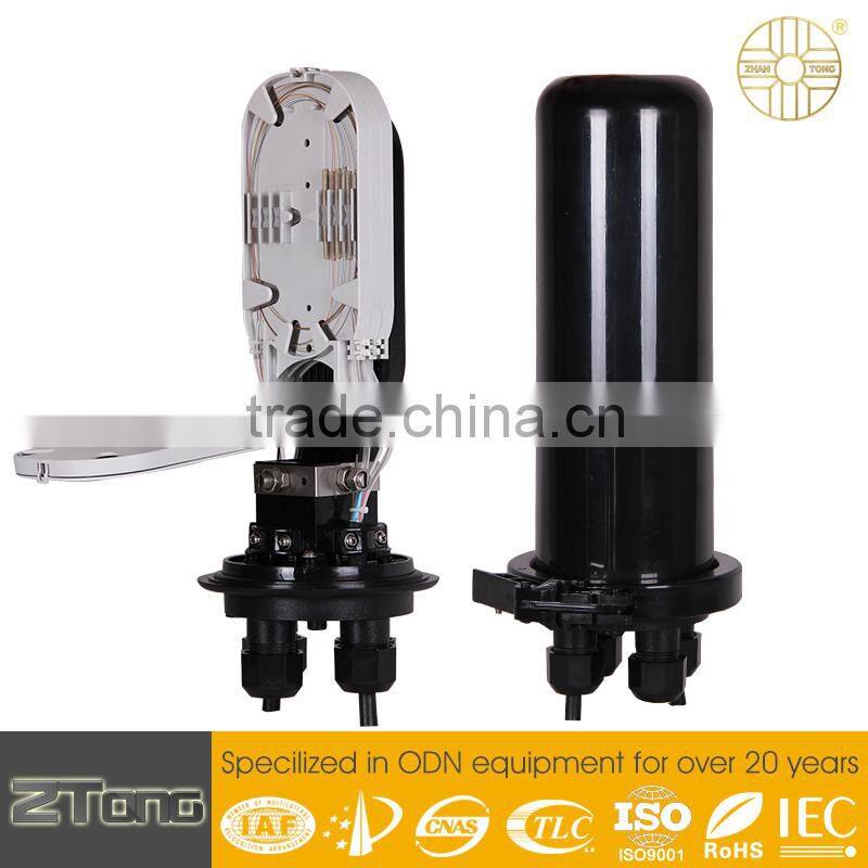 zhantong optical fiber cable splice closure telecom tools and equipment outdoor fiber cable enclosure