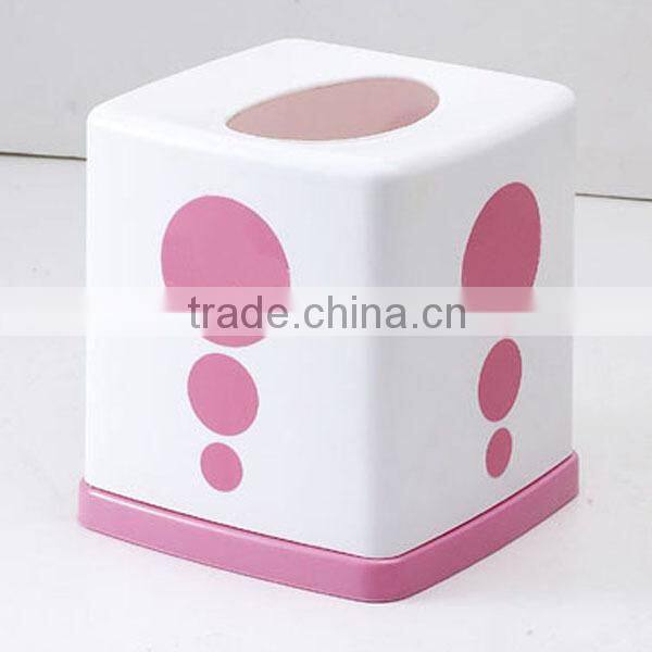 Plastic paper holder tissue box