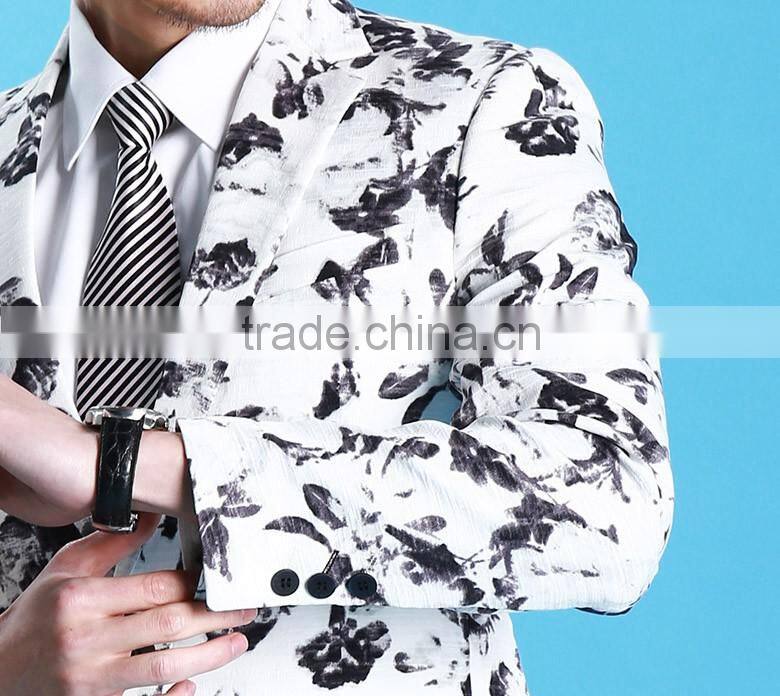 2016 latest blazer for men fancy printed men blazer casual blazer men