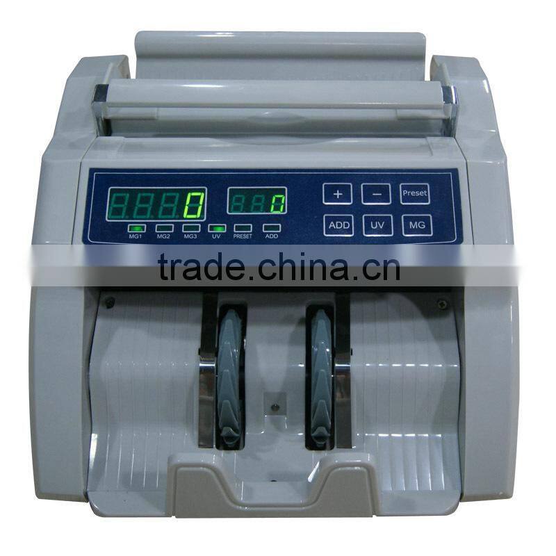 Bizsoft WR-201 Bank professional UV And MG Automatic Bill Counter money counter and detector