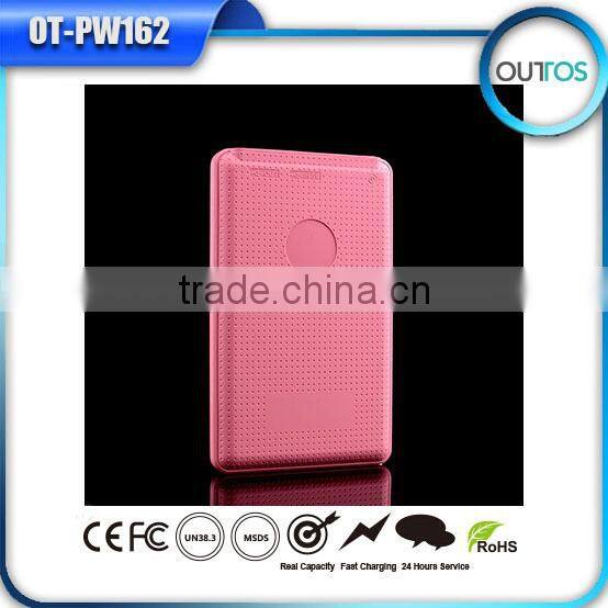 4000mah slim universal portable power bank for samsung galaxy /iphone/huawei