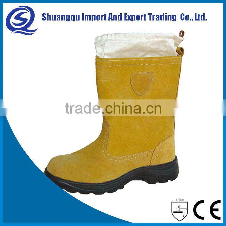 Low Price Eco-Friendly Alibaba Suppliers Leather Safety Boots