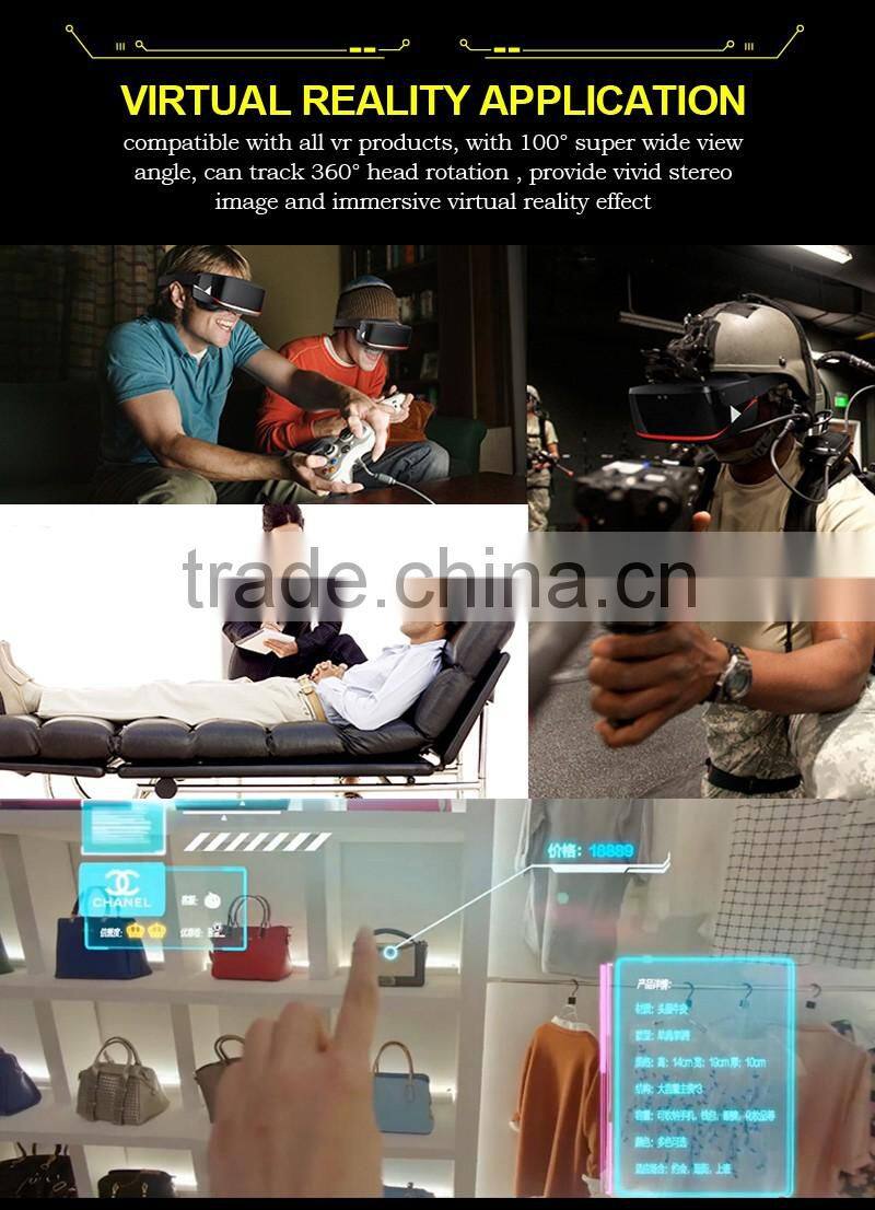 VR Case 5th Virtual Reality 3D Glasses Bluetooth 3.0 Remote Controller VR Box For iOS Android 3.5-6 inches