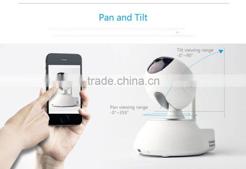 Smart 720P HD Network IP camera WIFI Alarm System with Instant Video Alarm and live monitoring