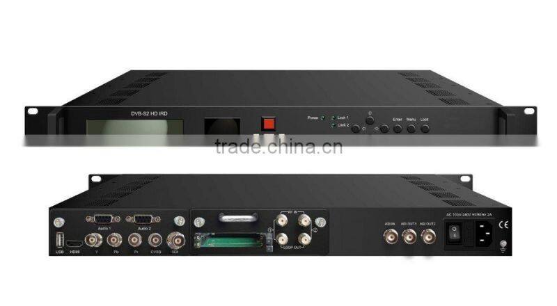 Chengdu DVB-T Professional DVB-S2 MPEG4 HD Receiver