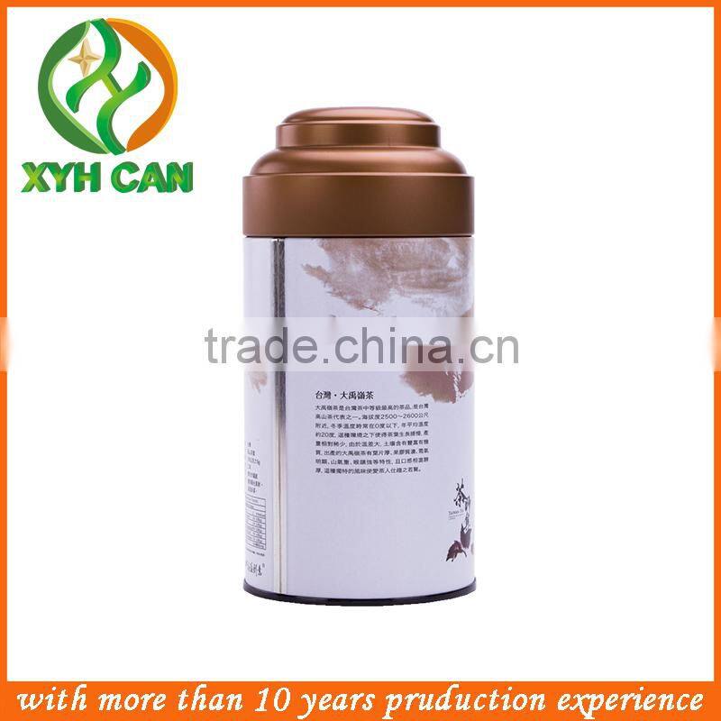 Factory direct sales 125*90*60mm tea tin box can color printing