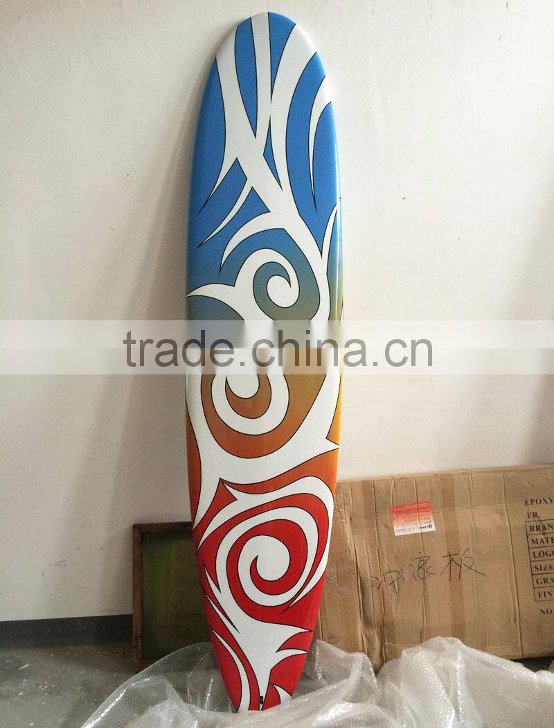 luxury colorful painting sup surfboard