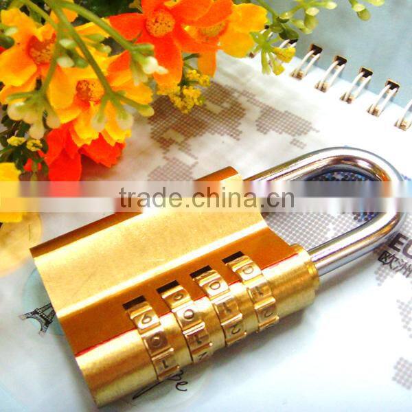 2015 New Design High Quality Digital Brass Padlock With Combination Lock