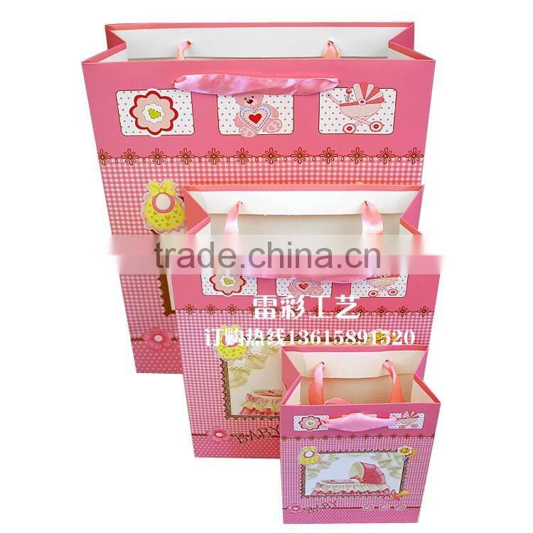 Direct factory machine made luxury paper bag