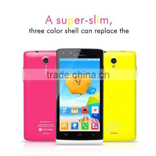 Cheap DOOV D350 Yellow, 4.5 inch Android 4.1 Smart Phone,Dual SIM, GSM Network
