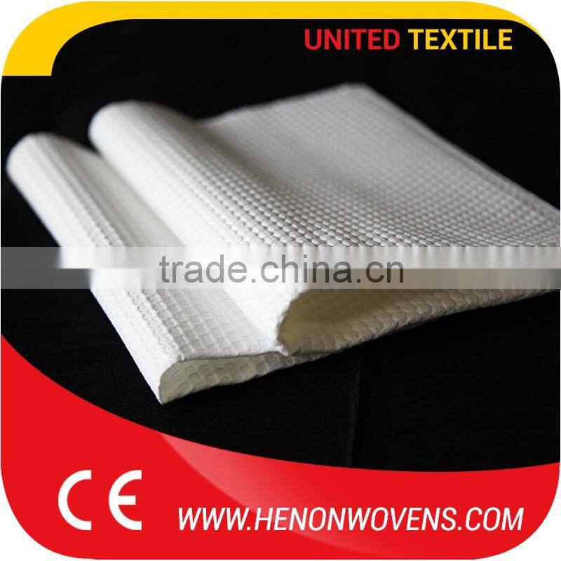 Trustworthy Business No Scratch to Surface White Polypropylene Woodpulp Spunlace Non-Woven