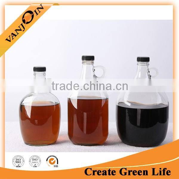 1L 2L 3L 4L California Glass Wine Bottle With Handle