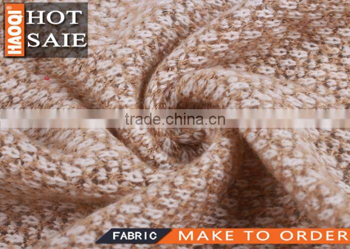 new product polyester fabric acrylic textile thick needle fabric special yarn textile