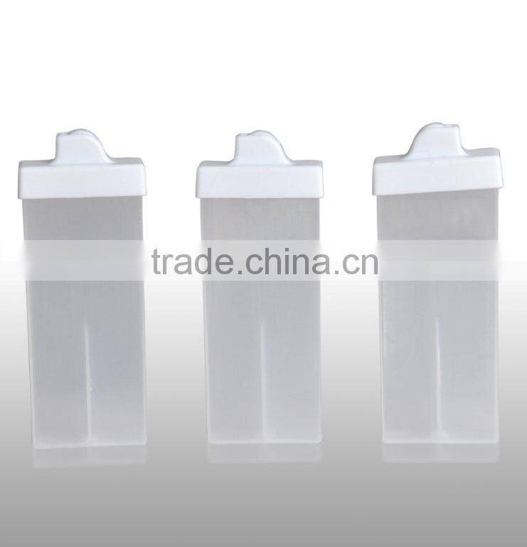 Empty Roll-on wax cartridge with full colour brand print