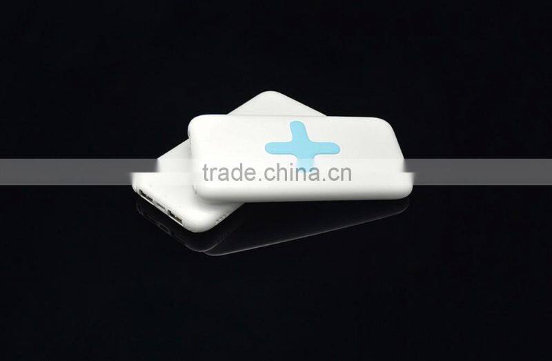 chines smart phone charger power bank 6000mah wireless charger
