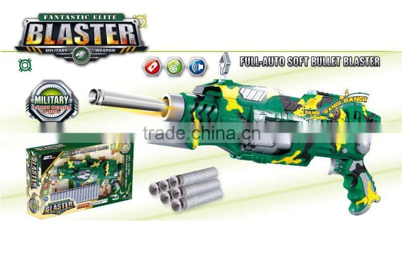 manufactory electric soft bullet gun toy for promotion