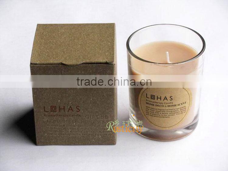 the most popular hotsale jar glass candle with different scent and cheap price