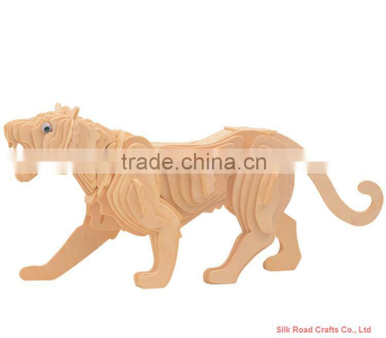 3d wooden puzzle three-dimensional