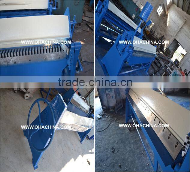 INT'L "OHA" Brand Manual Bending Machine OHA-1.5x2500 CQC Certification, Manual folding machine, hand bending press machine